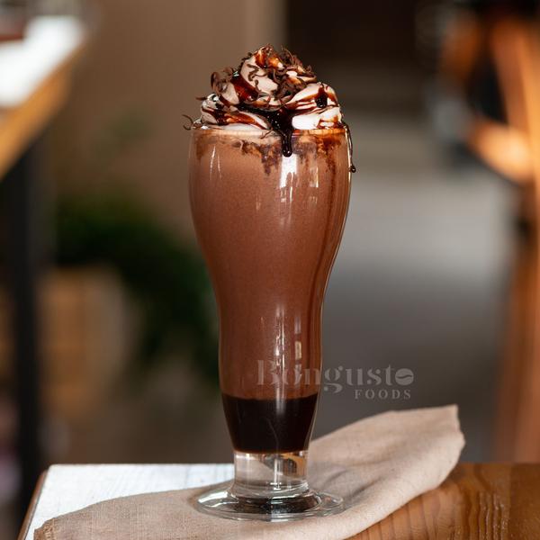 Base para frapê sabor Chocolate pacote 1kg - Bongusto Imagem de Base para frapê sabor Chocolate pacote 1kg
