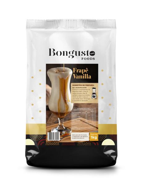 Base para frapê sabor Vanilla pacote 1 kg - Bongusto Imagem de Base para frapê sabor Vanilla pacote 1 kg