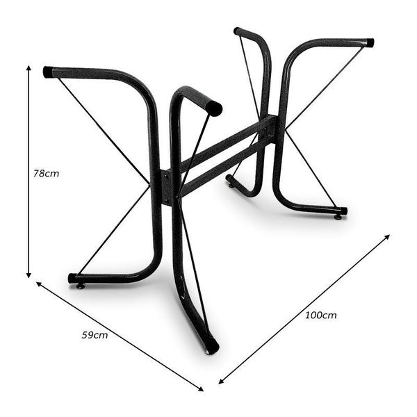 Imagem de Base Para Mesa De Jantar P/ Tampos Até 1,20m X 0,75m