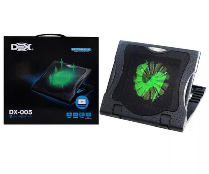 Imagem de Base Para Notebook Com Cooler 6 Níveis Usb Dx-005 Dex