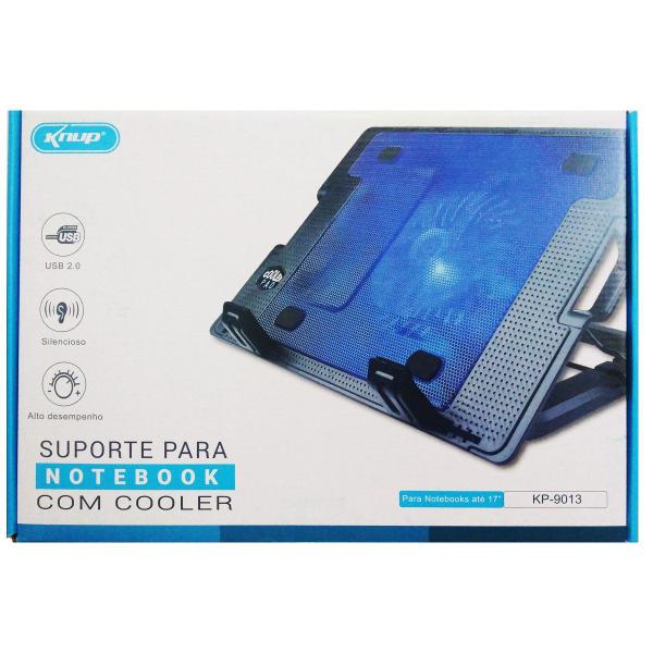 Imagem de Base Suporte Para Notebook Com Cooler E Iluminação Kp-9013