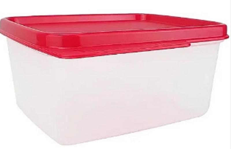 Imagem de Basic line 500ml Rubine (translúcido tampa vermelha)Tupperware