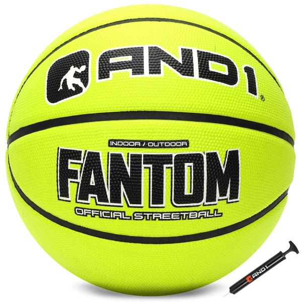 Imagem de Basketball AND1 Fantom Rubber tamanho oficial 7 (29,5 cm)