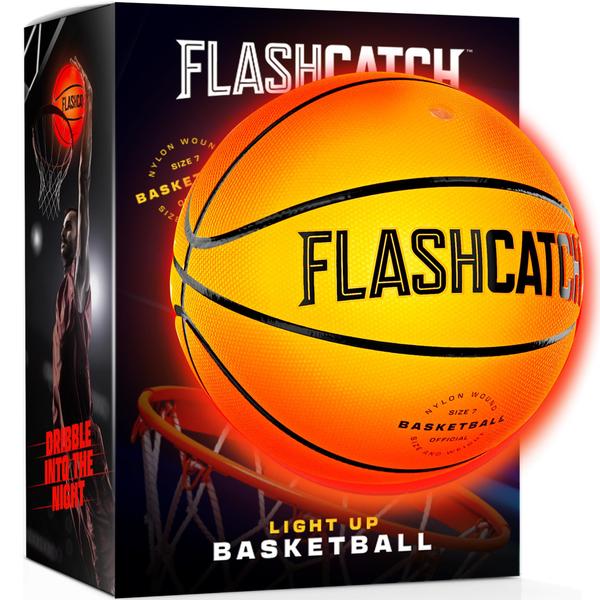 Basketball FlashCatch Light-up Glow in the Dark para crianças Imagem de Basketball FlashCatch Light-up Glow in the Dark para crianças