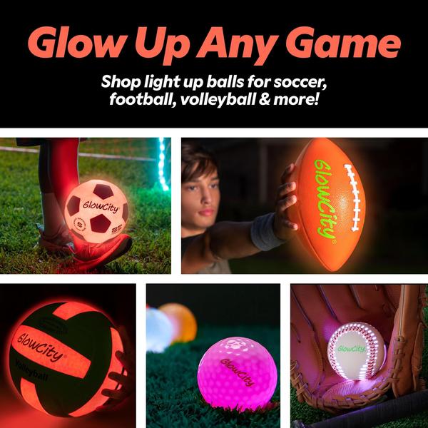 Imagem de Basketball GlowCity Glow in The Dark para Teen Boy Red