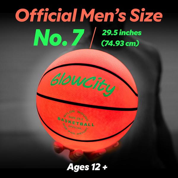 Imagem de Basketball GlowCity Glow in The Dark para Teen Boy Red