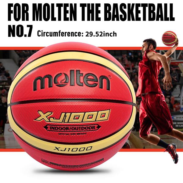 Imagem de Basketball Molten XJ1000 Training Resistente ao Desgaste Tamanho 7