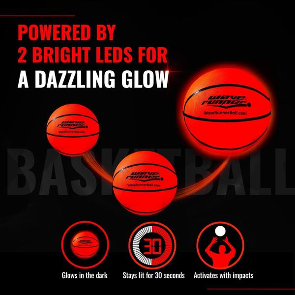 Imagem de Basketball Wave Runner Glow In The Dark LED tamanho 7