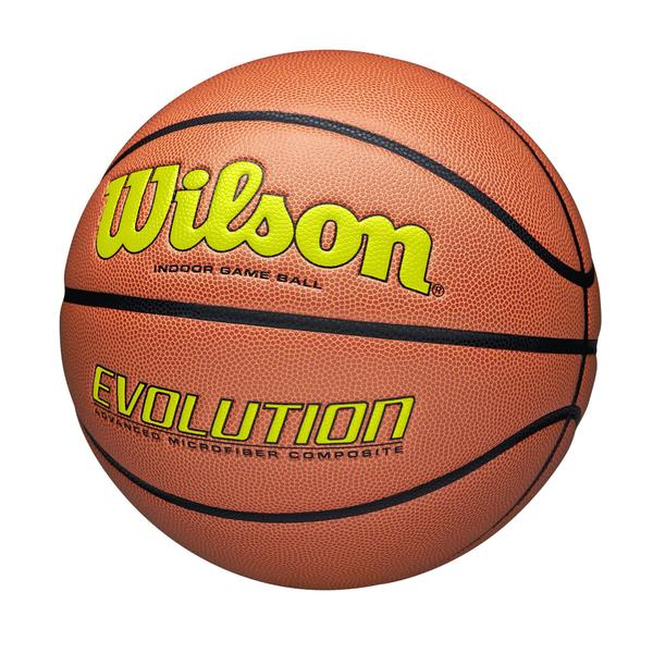 Imagem de Basketball WILSON Evolution Game Optic Amarelo Tamanho 7 - 29,5