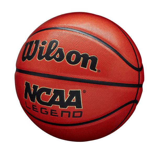 Imagem de Basketball Wilson NCAA Legend Tamanho 5 27,5 Laranja/Preto