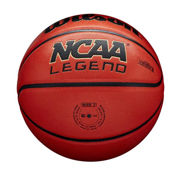 Imagem de Basketball Wilson NCAA Legend Tamanho 6 28,5 Laranja/Preto