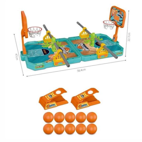 Imagem de Basquete de Mesa 2 em 1 Basketball Coordenação Motora