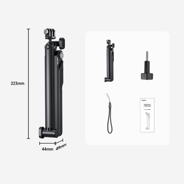 Imagem de Bastão 3-Way para GoPro e Câmeras Similares - Telesin