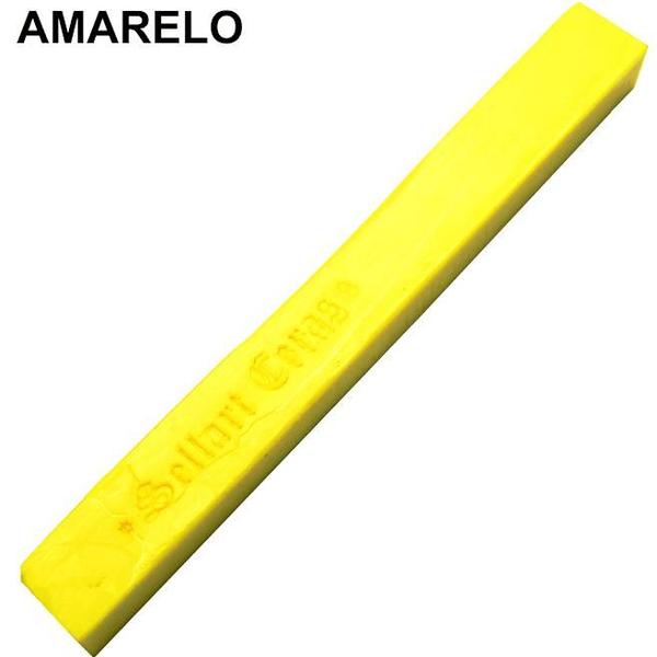 Bastão Cera Para Lacre Flexível amarelo 2 peças - SELLART Imagem de Bastão Cera Para Lacre Flexível amarelo 2 peças