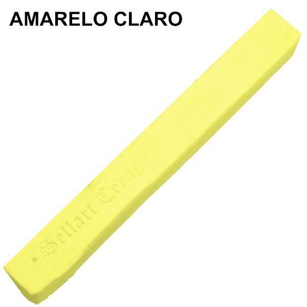 Imagem de Bastão Cera Para Lacre Flexível amarelo claro 2 peças