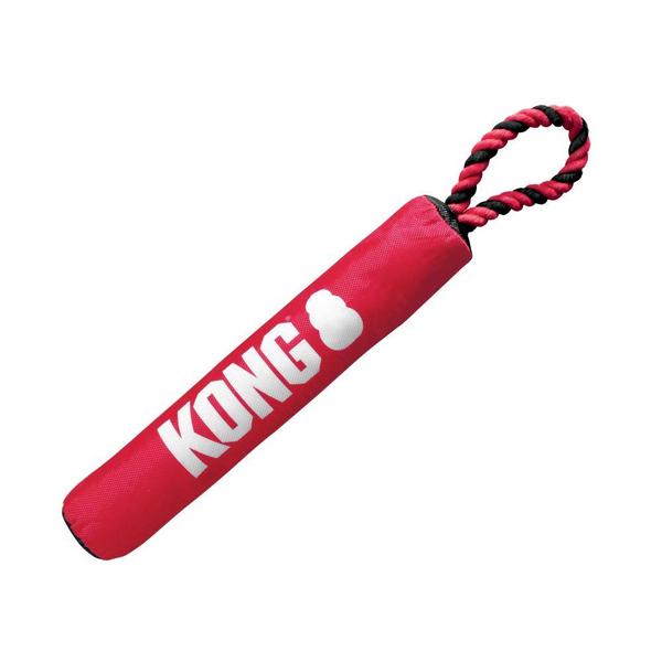 Imagem de Bastão com corda Signature Stick With Rope KONG Brinquedo Interativo e Aquático para cães