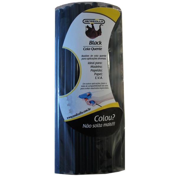 Bastão De Cola Quente Grossa Rendicolla Black 11,2 Mm 500 Gr Imagem de Bastão De Cola Quente Grossa Rendicolla Black 11,2 Mm 500 Gr