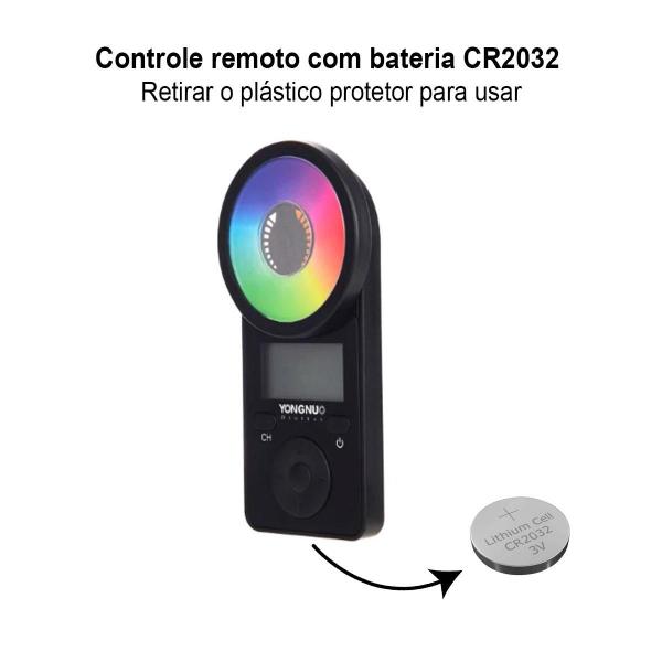 Imagem de Bastão de Led Luz Rgb Yongnuo Yn360 III Com Controle e Bluetooth