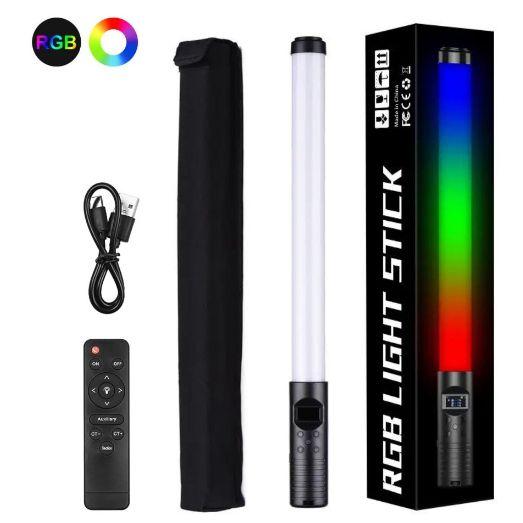 Imagem de Bastão De Led Rgb Yongnuo Yn360 Mini 10w Com Bluetooth E Softbox