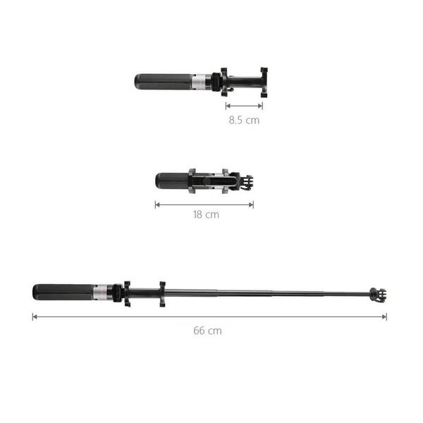 Imagem de Bastão de Mão e Tripé para GoPro com Suporte de Celular - Pgytech