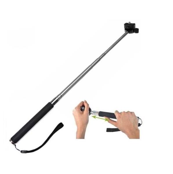 Imagem de Bastão de Selfie Monopod c/ Controle Remoto Bluetooth Preto