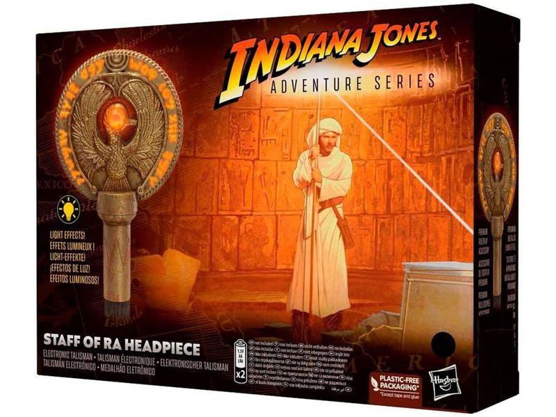 Imagem de Bastão Indiana Jones e Os Caçadores da Arca - Perdida Adventure Series Emite Luz Hasbro