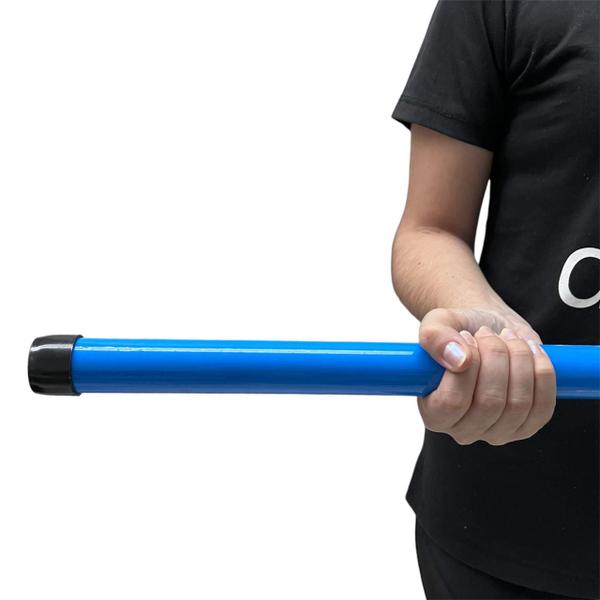 Bastão PVC Fisioterapia Hidroginástica Peso 2kg DF7001-2 Dafoca Sports Azul Royal Imagem de Bastão PVC Fisioterapia Hidroginástica Peso 2kg DF7001-2 Dafoca Sports Azul Royal