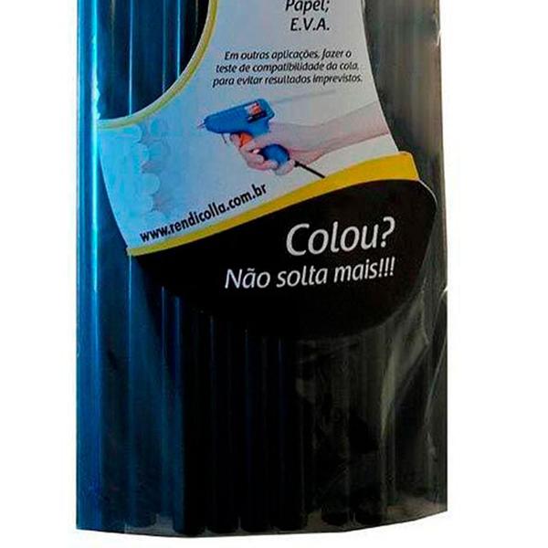 Bastão Refil Cola Quente 7,5MM Silicone Fino 500G Black RENDICOLLA Imagem de Bastão Refil Cola Quente 7,5MM Silicone Fino 500G Black RENDICOLLA