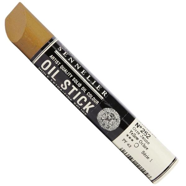 Imagem de Bastão Tinta Óleo Sennelier Extra Fine 38ml 252 Yellow Ochre