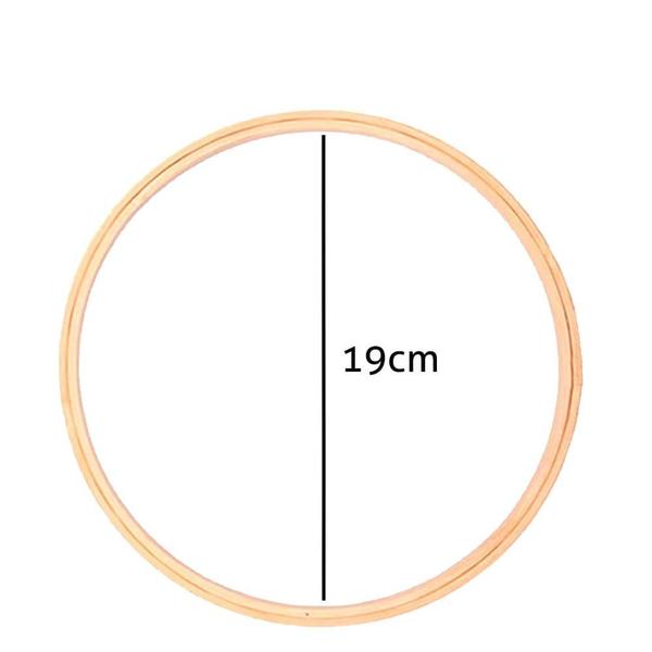 Imagem de Bastidor de Madeira para Bordado Luli 20cm