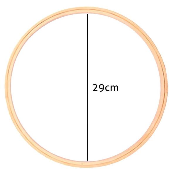 Imagem de Bastidor de Madeira para Bordado Luli 30cm