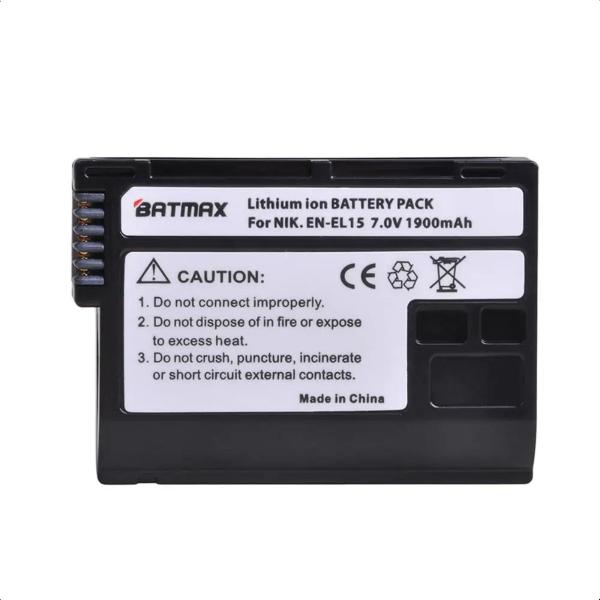 Bat Eria En-el15 1900mah Batmax P Nikon D7200 D850 D810 D750 Imagem de Bat Eria En-el15 1900mah Batmax P Nikon D7200 D850 D810 D750