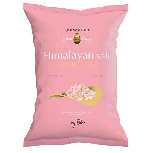 Batata Chips Com Sal Rosa Himalaia Rubio 125G Imagem de Batata Chips Com Sal Rosa Himalaia Rubio 125G