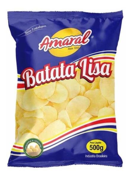 Imagem de Batata Chips Lisa 500 grs Amaral