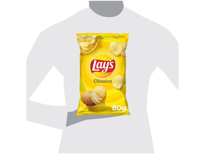 Imagem de Batata Clássica Lays Pacote 80g