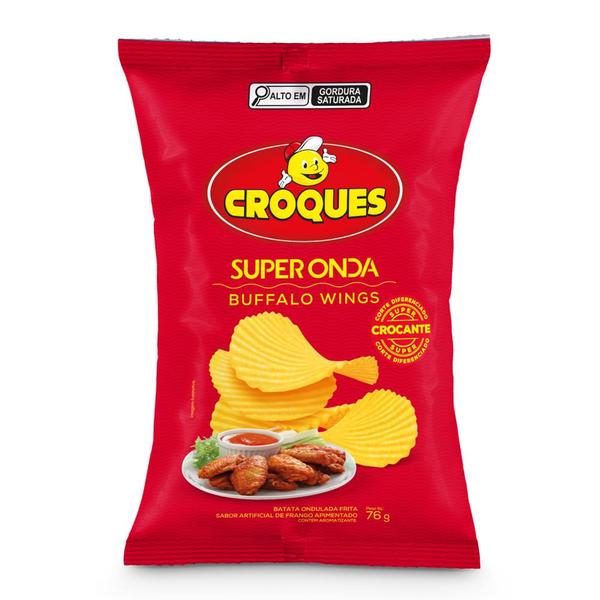 Imagem de Batata Croques Super Onda Buffalo Wings 76g