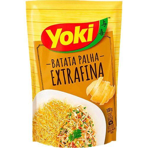 Batata Palha Extra Fina YOKI 100g Imagem de Batata Palha Extra Fina YOKI 100g