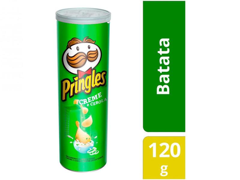 Imagem de Batata Pringles Creme e Cebola 120g