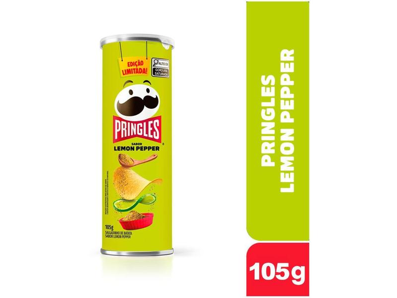 Imagem de Batata Pringles Lemon Pepper 105g