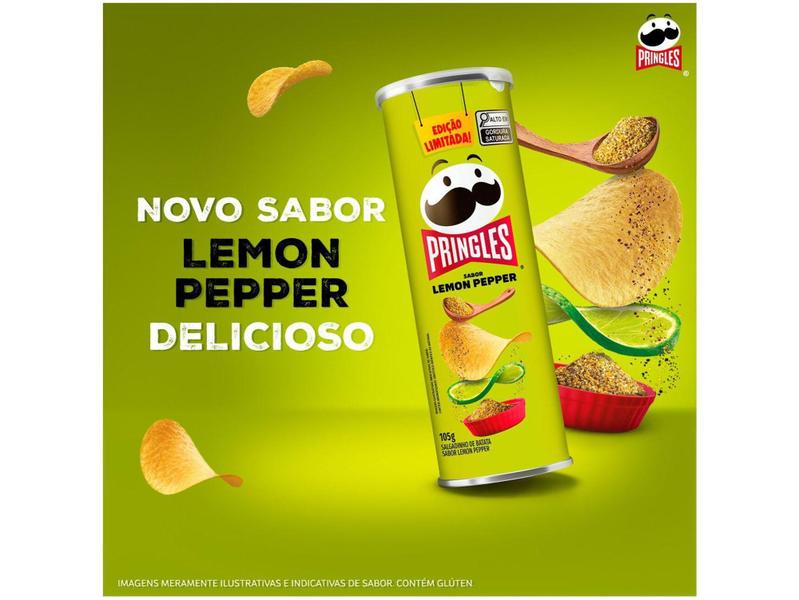 Imagem de Batata Pringles Lemon Pepper 105g