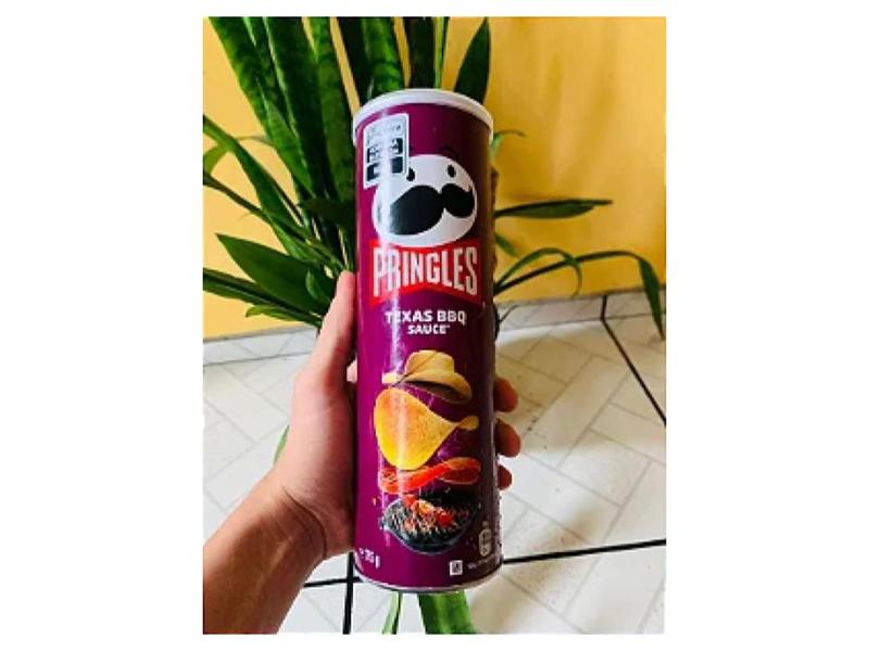 Imagem de Batata Pringles Texas Barbecue Importado 175g - 2 Unid