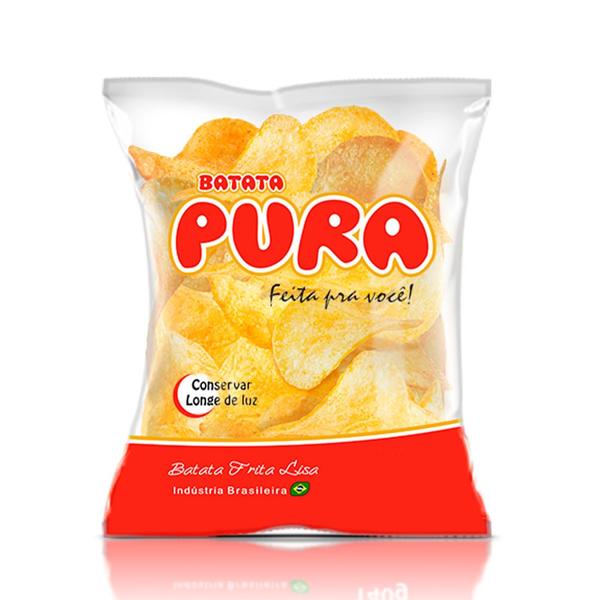 Imagem de Batata Pura Frita Lisa 120g