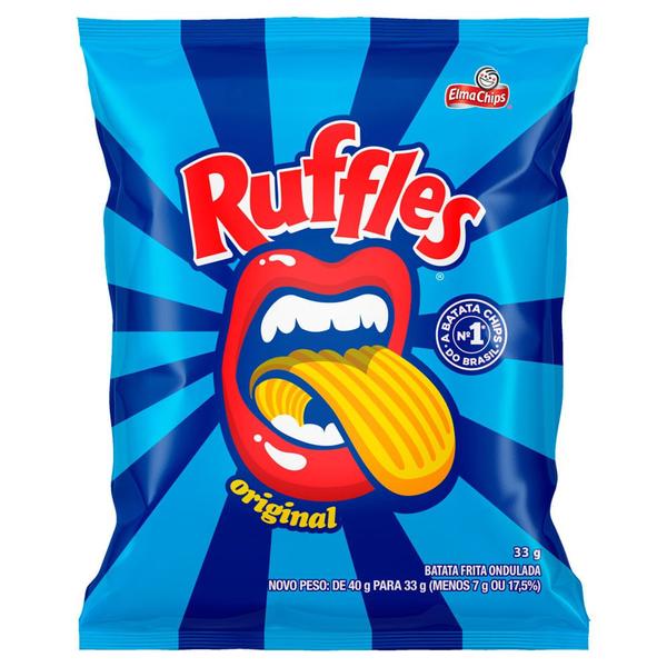 Batata Ruffles Elma Chips Sabor Original 33g Imagem de Batata Ruffles Elma Chips Sabor Original 33g