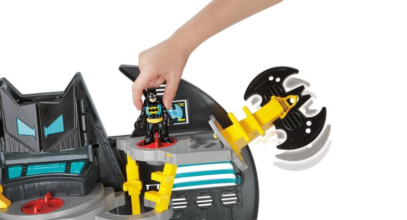 Batcaverna Fisher-Price Imaginext Super Friends com Personagens 3-8 anos Imagem de Batcaverna Fisher-Price Imaginext Super Friends com Personagens 3-8 anos