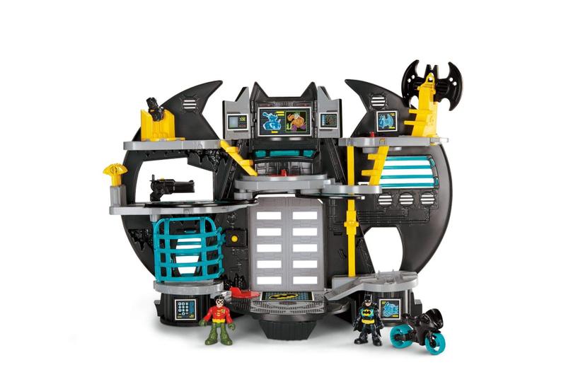 Batcaverna Fisher-Price Imaginext Super Friends com Personagens 3-8 anos Imagem de Batcaverna Fisher-Price Imaginext Super Friends com Personagens 3-8 anos
