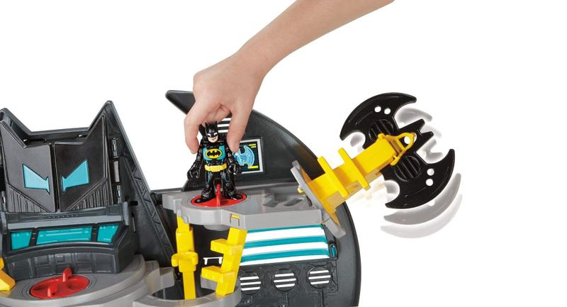 Batcaverna Fisher-Price Imaginext Super Friends com Personagens 3-8 anos Imagem de Batcaverna Fisher-Price Imaginext Super Friends com Personagens 3-8 anos