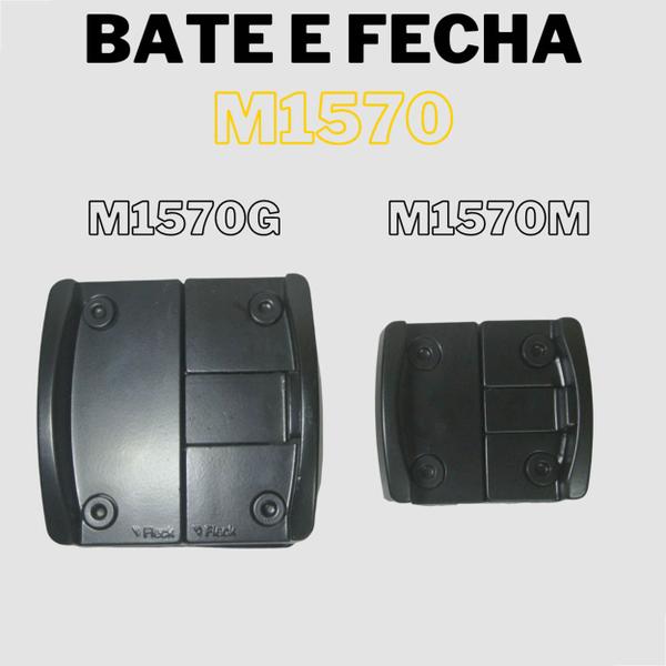 Imagem de Bate Fecha 1570G P/ Janela De Blindex V/v Metal - Bronze