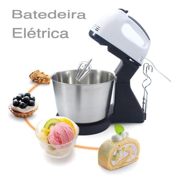 Imagem de Batedeira Com Pedestal  7 Velocidades Compact Branca 300w!!