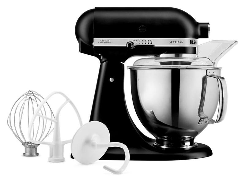 Imagem de Batedeira KitchenAid Artisan Black Matte - KEA30CP