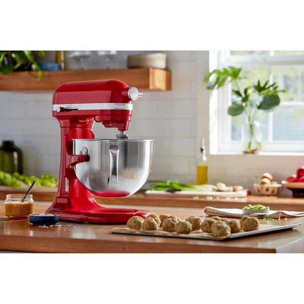 Imagem de Batedeira kitchenaid com 11 velocidades bowl lift 5,6l 350w 110v empire red kec56avana